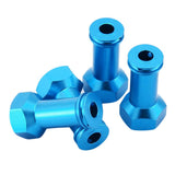Max 24mm Wheel Hub Hex Drive Adaptor for 1/16 Remote Control Crawler Car x4 Blue