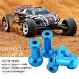 Max 24mm Wheel Hub Hex Drive Adaptor for 1/16 Remote Control Crawler Car x4 Blue