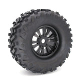 Max 2Pcs 17mm Wheel Rim Tire Tyres 170mm for 1/8 RC Bigfoot RC Monster Trucks