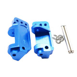 Maxbell Aluminum Caster Blocks (L/R) for TRXXAS SLASH 2WD 1/10 Short Truck Deep-blue