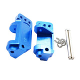 Maxbell Aluminum Caster Blocks (L/R) for TRXXAS SLASH 2WD 1/10 Short Truck Deep-blue