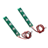 Maxbell 2pcs RC Aircraft Led Light Bars Board Kits for WLtoys XK X450 Spare Parts