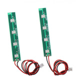 Maxbell 2pcs RC Aircraft Led Light Bars Board Kits for WLtoys XK X450 Spare Parts