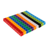 Maxbell 100x Early Education Baby Gifts Learning Resources Math Link Cubes Math