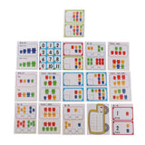 Maxbell Kids Math Cognition Cards Primary Teaching Mathematics Educational Toys