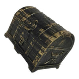 Maxbell Kids Pirate Treasure Chest Toy Box Party Favors Props Antique Bronze Empty