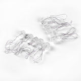 Maxbell 10pcs 1:25 Miniature Golden Lamp Table Lighting Dollhouse Decoration  23mm