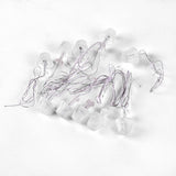 Maxbell 10pcs 1:25 Miniature Golden Lamp Table Lighting Dollhouse Decoration  23mm