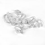 Maxbell 10pcs 1:25 Miniature Golden Lamp Table Lighting Dollhouse Decoration  23mm