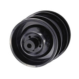 Maxbell RC Model Car Beadlock Wheel Hub for 1/10 JJRC Q65 Military Truck  Black