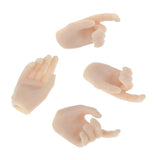 Max 4pcs 1/6 Scale Hand Models for Hot Toys 12inch Female Figures Body Accessory