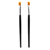 Maxbell 2X Pro Flat Tip Nylon Hair Oil Paint Brush for Artists Painter Beginner No.6
