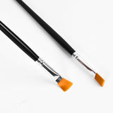 Maxbell 2X Pro Flat Tip Nylon Hair Oil Paint Brush for Artists Painter Beginner No.6