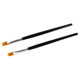 Maxbell 2X Pro Flat Tip Nylon Hair Oil Paint Brush for Artists Painter Beginner No.4