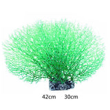 Max Photographic Decor of Peacock Branch Coral Branch Imitated Flower green