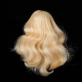 Max Maxb 1/6 Scale Female Figure Head Sculpt Moving Eye Beauty Charming Wheat Color