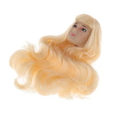 Max Maxb 1/6 Scale Female Figure Head Sculpt Moving Eye Beauty Charming Wheat Color