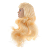 Max Maxb 1/6 Scale Female Figure Head Sculpt Moving Eye Beauty Charming Wheat Color