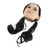 Maxbell 1/6 Scale Asian Beauty Soldier Head Sculpt for 12" Action Figure Body Black