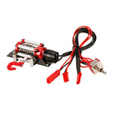 Maxbell Metal Winch System with Wireless Remote Control Receiver for 1/10 RC Crawler