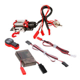 Maxbell Metal Winch System with Wireless Remote Control Receiver for 1/10 RC Crawler