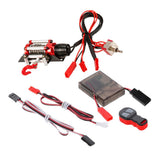 Maxbell Metal Winch System with Wireless Remote Control Receiver for 1/10 RC Crawler