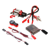 Maxbell Metal Winch System with Wireless Remote Control Receiver for 1/10 RC Crawler
