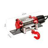 Maxbell Metal Winch System with Wireless Remote Control Receiver for 1/10 RC Crawler