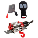 Maxbell Metal Winch System with Wireless Remote Control Receiver for 1/10 RC Crawler