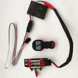 Maxbell Metal Winch System with Wireless Remote Control Receiver for 1/10 RC Crawler