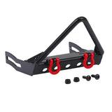 Maxbell Metal Front Bumper Triangle Bull Bar W/ Shackles for 1/10 RC4WD Axial SCX10