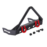 Maxbell Metal Front Bumper Triangle Bull Bar W/ Shackles for 1/10 RC4WD Axial SCX10