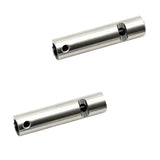 Maxbell Stainless Steel Axle Tube for SCX10 RC Car Crawler Parts