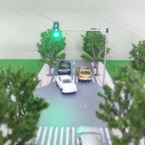 Maxbell 1:100 Building Traffic Light Model Miniature Sand Table Accessory Lights 2#