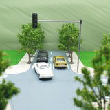 Maxbell 1:100 Building Traffic Light Model Miniature Sand Table Accessory Lights 2#