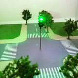 Maxbell 1pc 1:100 Building Traffic Light Miniature Street Sand Table Accessory 8#