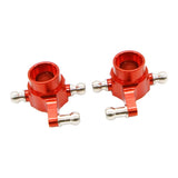 Max RC Car Steering Rear Hub Carrier for 1/28 WLtoys K969 K989 P929 Kit Red