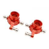 Max RC Car Steering Rear Hub Carrier for 1/28 WLtoys K969 K989 P929 Kit Red