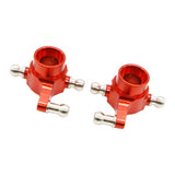 Max RC Car Steering Rear Hub Carrier for 1/28 WLtoys K969 K989 P929 Kit Red