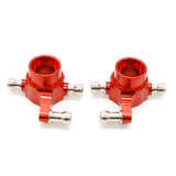 Max RC Car Steering Rear Hub Carrier for 1/28 WLtoys K969 K989 P929 Kit Red