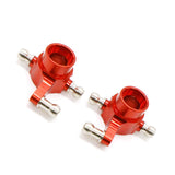 Max RC Car Steering Rear Hub Carrier for 1/28 WLtoys K969 K989 P929 Kit Red