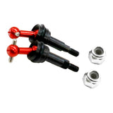 Max 2pcs Metal Drive Joint Shaft for 1/28 WLtoys K969 K989 P929 RC Car Red