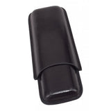Max 2 Tube Cigar Holder Case Cigar Humidor Black Gift for Friend Groomsmen