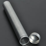 Max Classic Aluminum Travel Cigar Tube Humidor Holder Cigar Case