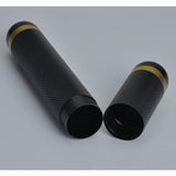 Max Classic Aluminum Travel Cigar Tube Humidor Holder Cigar Case Black