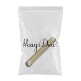 Max Classic Aluminum Travel Cigar Tube Humidor Holder Cigar Case Golden