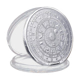 Max Tarot Commemorative Coin Lucky Divination Metal Antique Souvenir Art  Silver