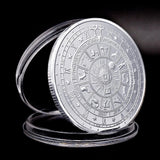 Max Tarot Commemorative Coin Lucky Divination Metal Antique Souvenir Art  Silver