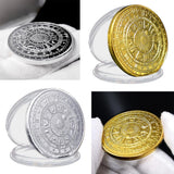 Max Tarot Commemorative Coin Lucky Divination Metal Antique Souvenir Art  Silver