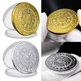 Max Tarot Commemorative Coin Lucky Divination Metal Antique Souvenir Art  Silver